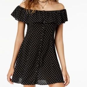 BePop black polkadot sundress